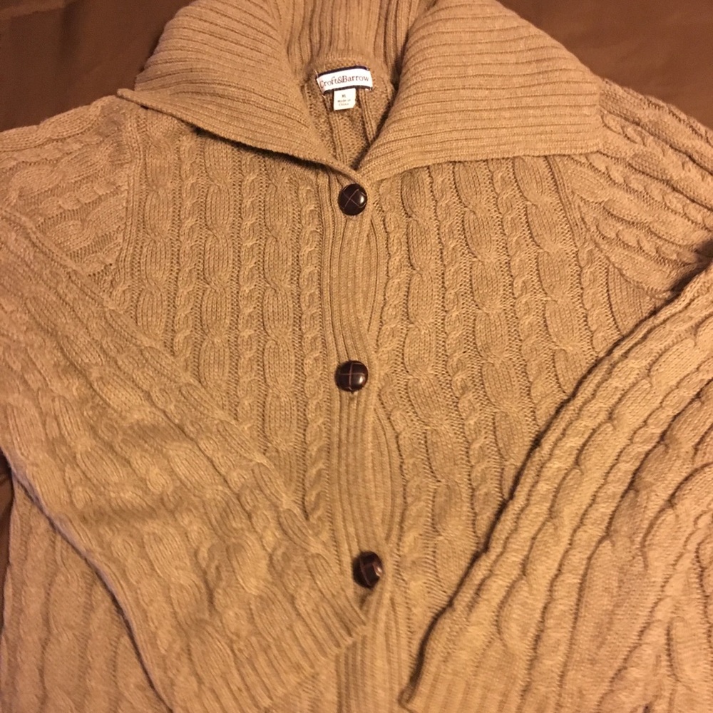 Button up sweater cardigan